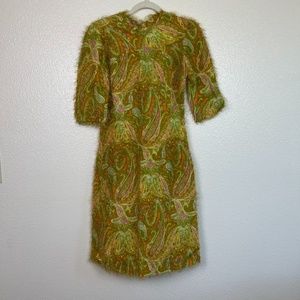 Vintage Hand Tailored Eyelash Dress